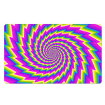 Abstract Twisted Moving Optical Illusion Polyester Doormat