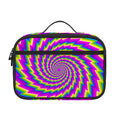 Abstract Twisted Moving Optical Illusion Portable Lunch Bag