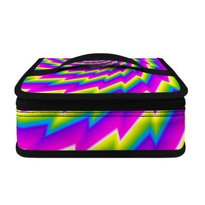 Abstract Twisted Moving Optical Illusion Small Lunch Bag