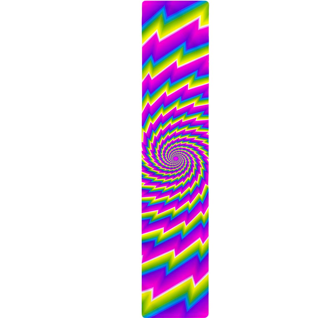 Abstract Twisted Moving Optical Illusion Table Runner