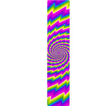 Abstract Twisted Moving Optical Illusion Table Runner