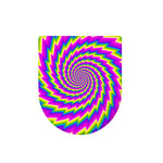 Abstract Twisted Moving Optical Illusion Toilet Lid Cover