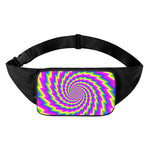 Abstract Twisted Moving Optical Illusion Waist Bag