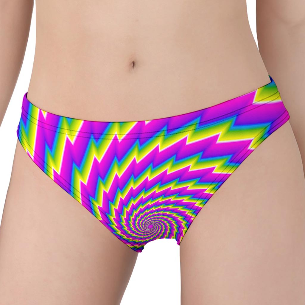 Abstract Twisted Moving Optical Illusion Women's Panties