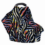 Abstract Zebra Pattern Print Baby Seat Cover
