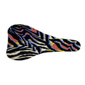 Abstract Zebra Pattern Print Bicycle Seat Cover