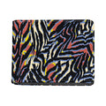 Abstract Zebra Pattern Print Bifold Wallet