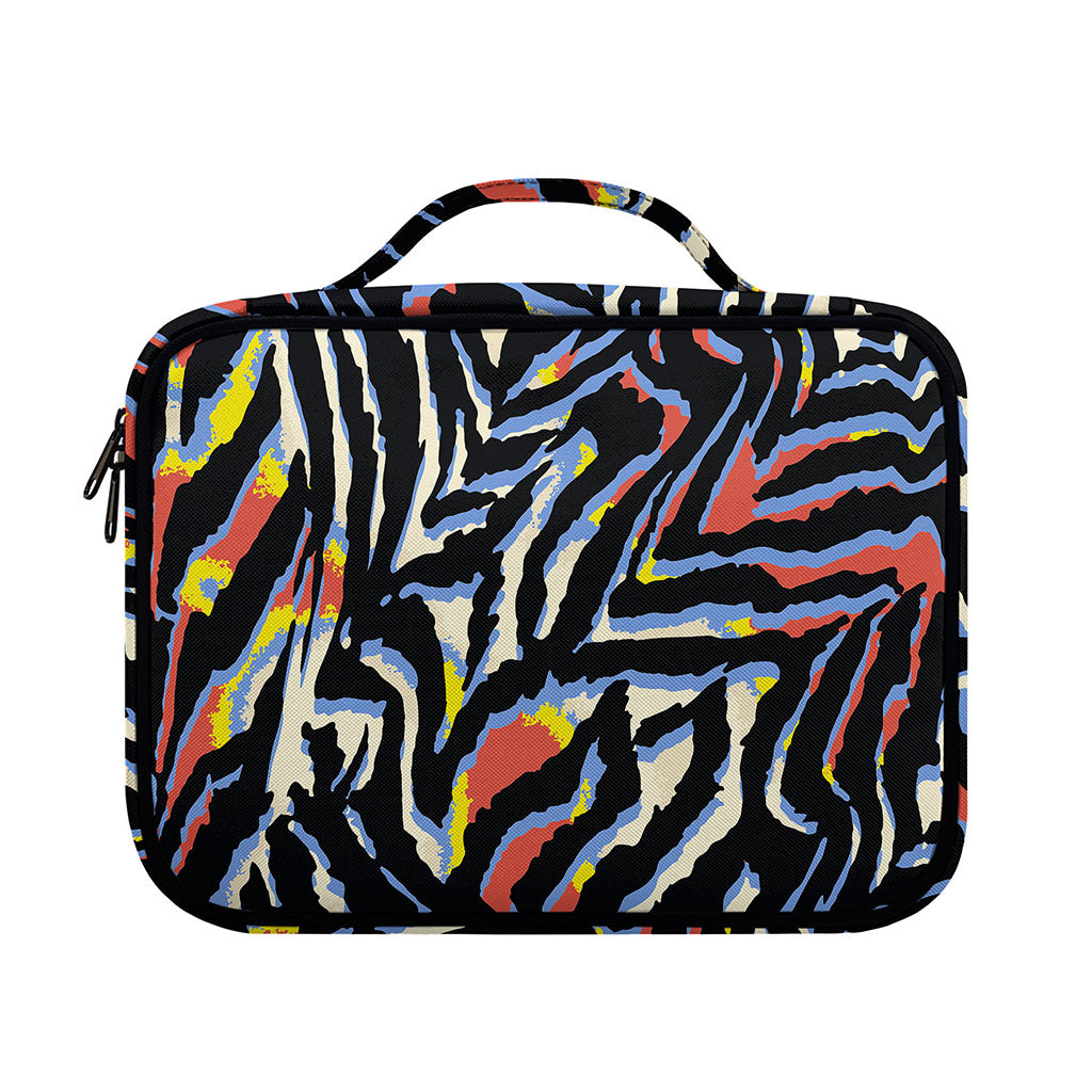 Abstract Zebra Pattern Print Briefcase Bible Bag