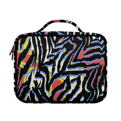 Abstract Zebra Pattern Print Briefcase Bible Bag