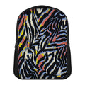 Abstract Zebra Pattern Print Casual Backpack