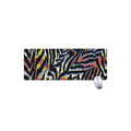 Abstract Zebra Pattern Print Extended Mouse Pad