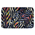 Abstract Zebra Pattern Print Indoor Door Mat