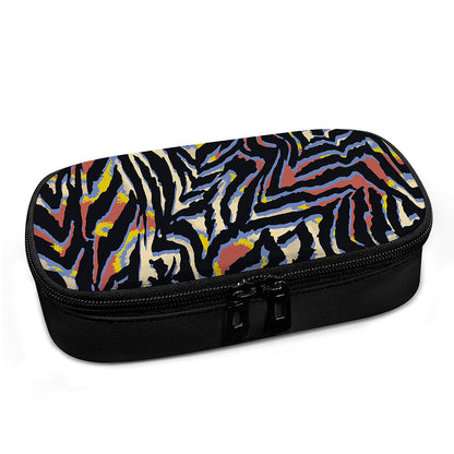 Abstract Zebra Pattern Print Insulin Cooler Travel Case