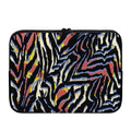 Abstract Zebra Pattern Print Laptop Sleeve