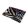 Abstract Zebra Pattern Print Pet Cooling Mat Cover