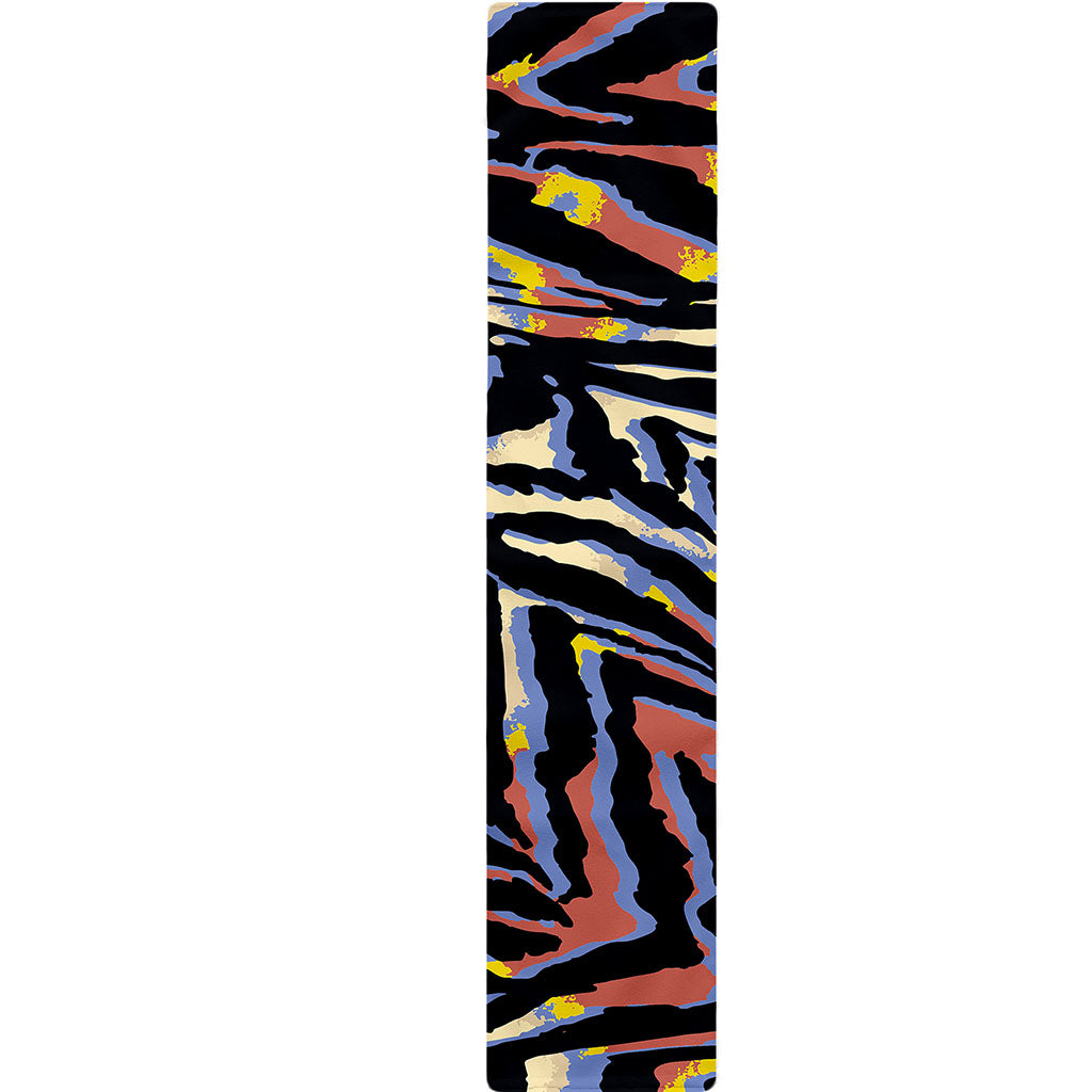 Abstract Zebra Pattern Print Table Runner