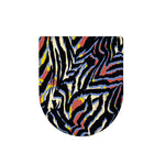Abstract Zebra Pattern Print Toilet Lid Cover