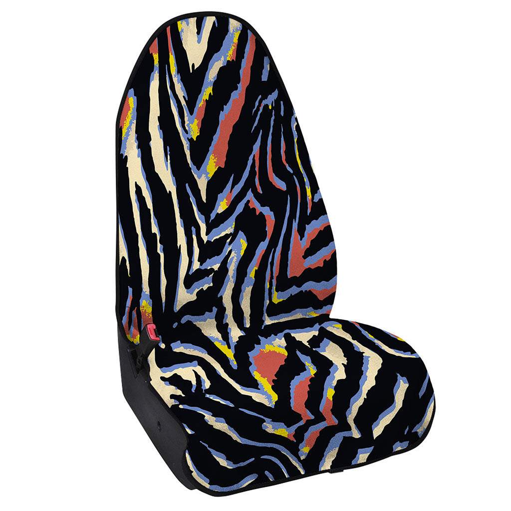 Abstract Zebra Pattern Print Waterproof Car Seat Cover