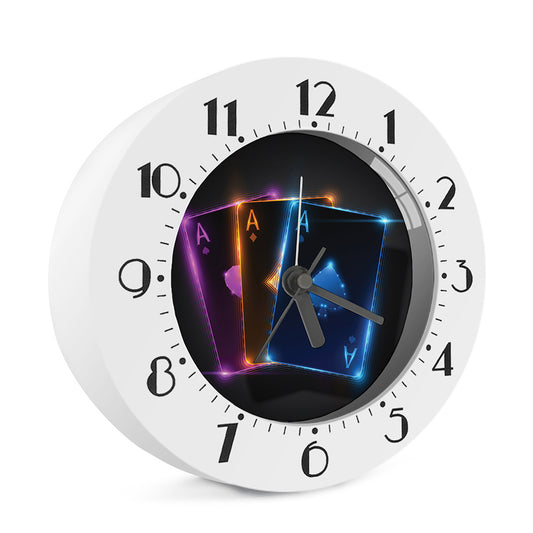 Ace Cards Print Alarm Clock