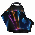 Ace Cards Print Baby Seat Cover