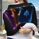 Ace Cards Print Baby Seat Cover