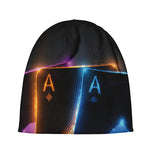Ace Cards Print Beanie