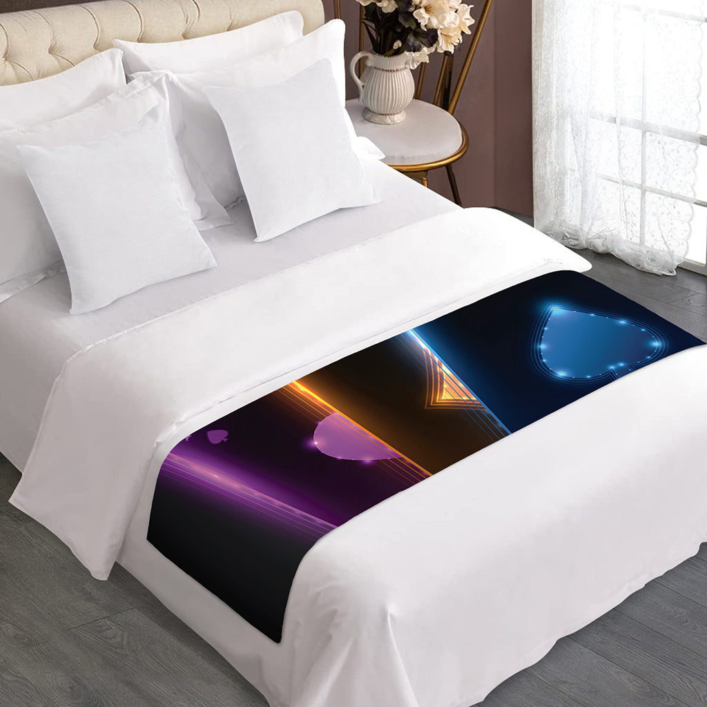 Ace Cards Print Bed Runner