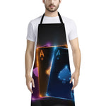 Ace Cards Print Bib Apron With Pocket