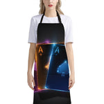 Ace Cards Print Bib Apron With Pocket