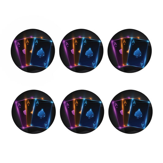 Ace Cards Print Coaster Set