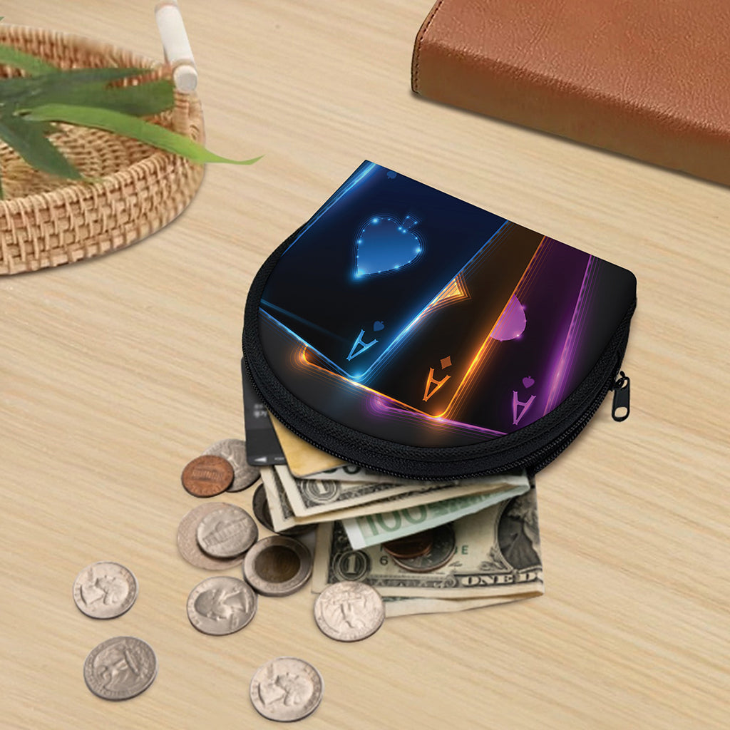 Ace Cards Print Coin Purse