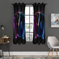 Ace Cards Print Grommet Curtain Panels