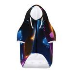 Ace Cards Print Dog Zip Up Hoodie