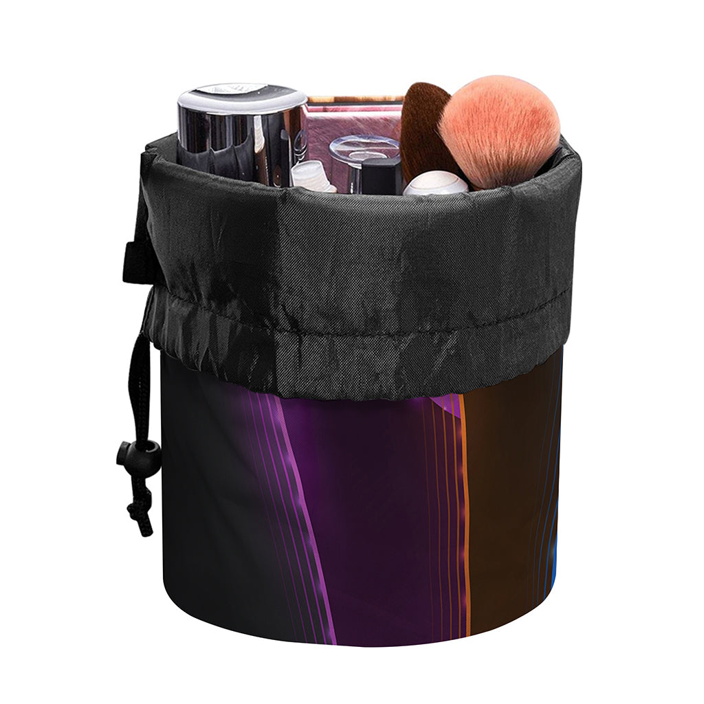Ace Cards Print Drawstring Makeup Bag