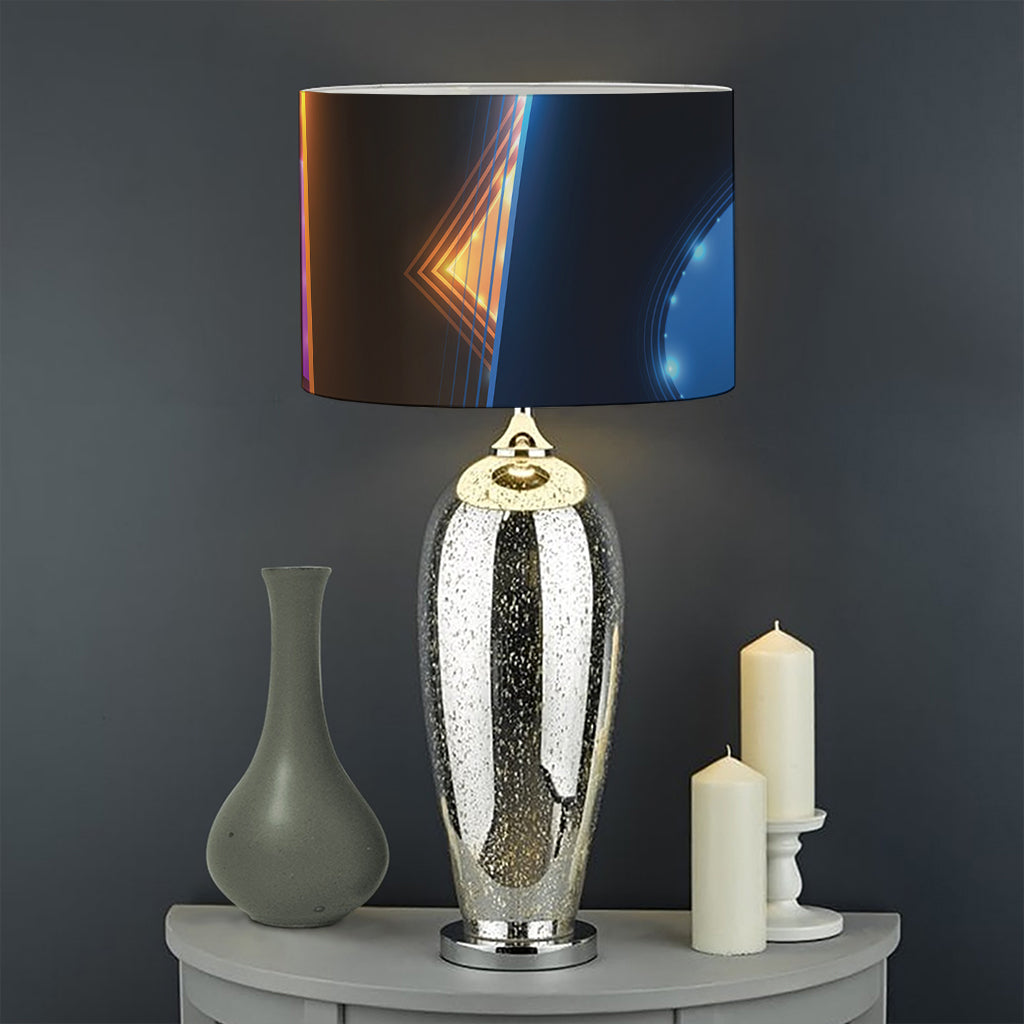 Ace Cards Print Drum Lamp Shade