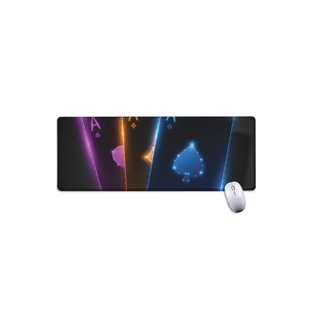 Ace Cards Print Extended Mouse Pad