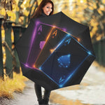 Ace Cards Print Foldable Umbrella