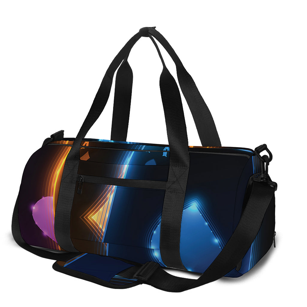 Ace Cards Print Gym Bag