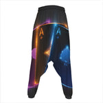 Ace Cards Print Hammer Pants