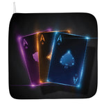 Ace Cards Print Hand Towel