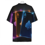 Ace Cards Print Hawaiian Shirt