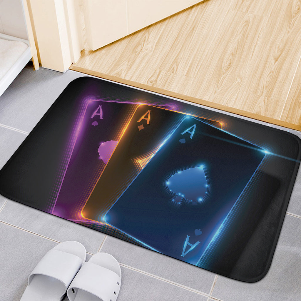 Ace Cards Print Indoor Door Mat
