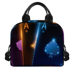 Ace Cards Print Insulated Lunch Bag