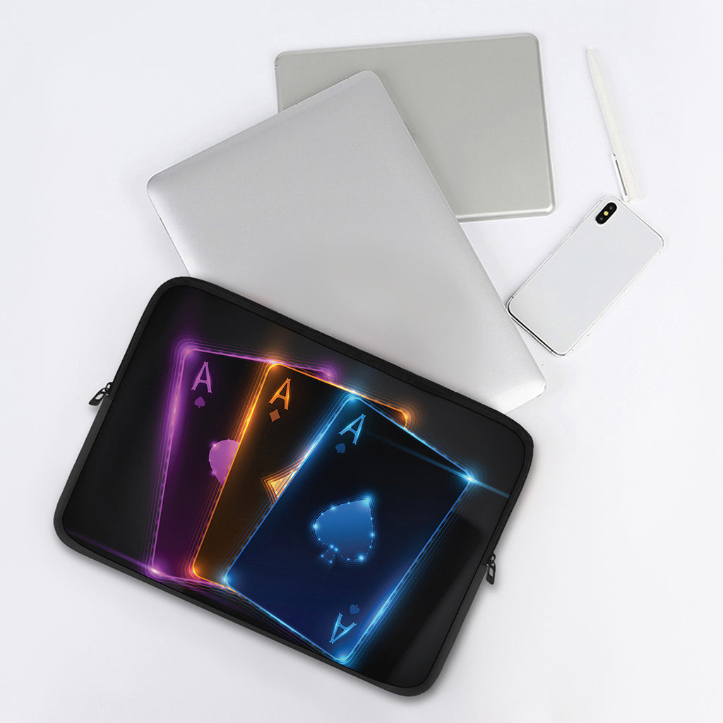 Ace Cards Print Laptop Sleeve