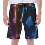 Ace Cards Print Men's Beach Shorts