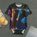 Ace Cards Print Men's Bodysuit