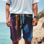 Ace Cards Print Men's Cargo Shorts