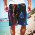 Ace Cards Print Men's Cargo Shorts