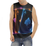 Ace Cards Print Men's Fitness Tank Top