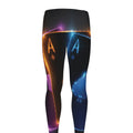 Ace Cards Print Men's Leggings